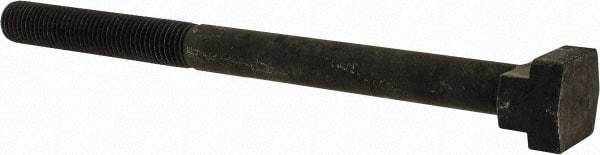 Gibraltar - 3/4-10, 4" Thread Length, 3/4" Slot Width, Black Oxide, Steel T Slot Bolt - 10" Length Under Head, Grade 5, 1-1/4" Head Width x 15/32" Head Height - Top Tool & Supply