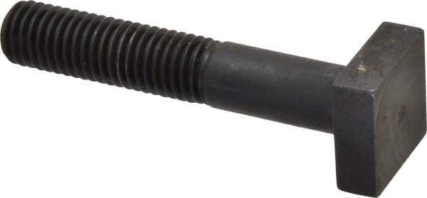 Gibraltar - 5/8-11 Thread, 2" Thread Length, 3-1/2" Length Under Head, Steel T Bolt - 1-1/8" Head Width x 13/32" Head Height, Grade 5 - Top Tool & Supply