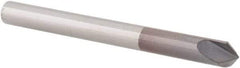 Value Collection - 1/8" Diam x 1/16" Length of Cut, 1/8" Shank Diam, 90° Included Angle, Solid Carbide, Conical Point Engraving Cutter - 1-1/2" Overall Length, Right Hand Cut, AlTiN Coated - Top Tool & Supply