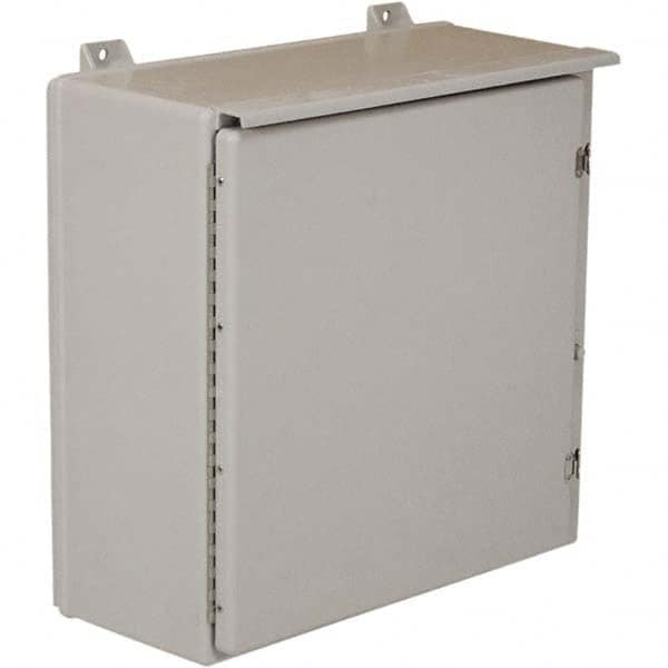 Wiegmann - NEMA 3R Fiberglass Standard Enclosure with Continuous Hinge Cover - Top Tool & Supply