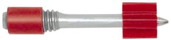 Powers Fasteners - 1/4-20 Thread, 0.145" Shank Diam, Grade 1062 Steel Powder Actuated Threaded Stud - 1" Shank Length, 1/2" Thread Length - Top Tool & Supply