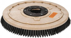 PRO-SOURCE - 18" Diam Scrubbing Brush - 18" Machine, 1-1/2" Trim Length, Black Pad, Polypropylene - Top Tool & Supply