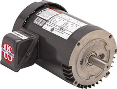 US Motors - 5 hp, TEFC Enclosure, No Thermal Protection, 1,755 RPM, 208-230/460 Volt, 60 Hz, Three Phase Premium Efficient Motor - Size 184 Frame, C-Face Mount, 1 Speed, Double Shielded Ball Bearings, 13.5-12.5/6.2 Full Load Amps, F Class Insulation - Top Tool & Supply