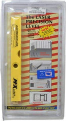 Laser Tools Co. - 1 Beam 1,000' Max Range Laser Precision Level - Red Beam, 1/8" at 100' Accuracy, 241.3mm Long x 1" Wide x 1-1/8" High, Battery Included - Top Tool & Supply