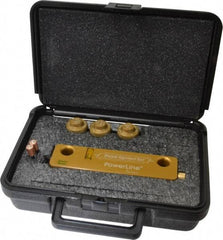 Laser Tools Co. - Green Beam Sheave Alignment System - Includes (3) Retro-Reflective Adjustable Alignment Targets, Foam Filled Hard Carry Case, GL80 PowerLine Sheave Alignment Tool - Top Tool & Supply