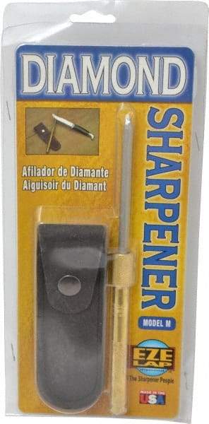 Eze Lap - Super Fine Grade Diamond Sharpener - Diamond Area 3-3/4" Long - Top Tool & Supply