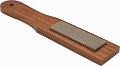 Eze Lap - 3" Long x 1" Wide Diam ond Sharpening Stone - Flat, 400 Grit, Medium Grade - Top Tool & Supply