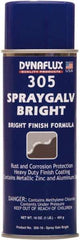 Dynaflux - 16 oz Galvanizing Spray - Comes in Aerosol - Top Tool & Supply