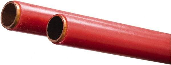 Mueller Industries - 60' Long, 1-1/8" OD x 0.454" ID, Grade C12200 Copper Refrigeration Tube - 0.032" Wall Thickness, 0.285 Ft/Lb - Top Tool & Supply