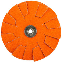 Norton - Slotted Overlap Discs Abrasive Type: Coated Overlap Disc Type: Inward - Top Tool & Supply