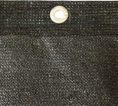 Tenax - Woven Polypropylene Privacy Screen - Black - Top Tool & Supply