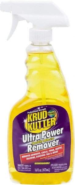 Krud Kutter - 16 oz Spray Bottle Adhesive Remover - Removes Adhesives - Top Tool & Supply