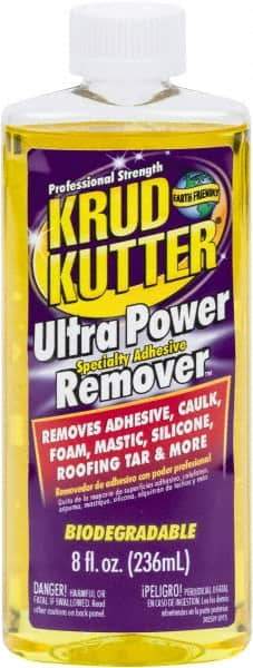 Krud Kutter - 8 oz Bottle Adhesive Remover - Removes Adhesives - Top Tool & Supply