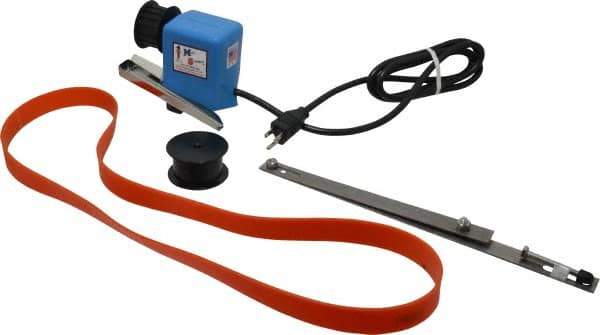 Mini-Skimmer - 18" Reach, 0.25 GPH Oil Removal Capacity, 115 Max Volt Rating, Belt Oil Skimmer - 40 to 125°F - Top Tool & Supply