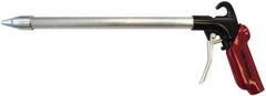 Value Collection - 120 Max psi Whisper Jet Pistol Grip Blow Gun - 1/4 NPT Inlet, 12" Tube Length, Aluminum - Top Tool & Supply