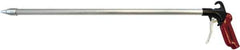 Value Collection - 120 Max psi Whisper Jet Pistol Grip Blow Gun - 1/4 NPT Inlet, 24" Tube Length, Aluminum - Top Tool & Supply