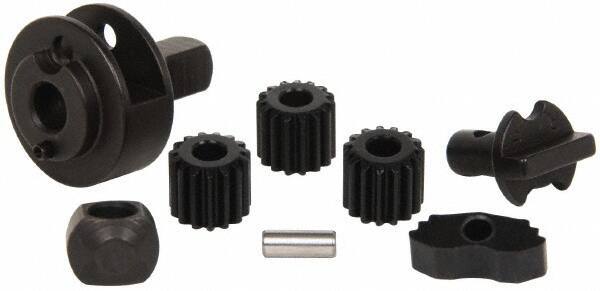 PRO-SOURCE - For Use with 1/4 Stubby Pneumatic Ratchet Wrench 5550008345JP, Rebuild Kit - (3) Idler Gears 32-301223, Drive Bushing 32-301231, Ratchet Pawl 32-301237, Reverse Button 32-301233, Pin PN03030808, 1/4 Ratchet Anvil 32-301238 - Top Tool & Supply