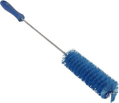 Vikan - 1-5/8" Diam Polyester Valve Brush - 19-5/8" OAL, 5-5/8" Head Length, Polypropylene & Stainless Steel Handle - Top Tool & Supply