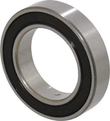 SKF - 20mm Bore Diam, 32mm OD, Double Seal Thin Section Radial Ball Bearing - 7mm Wide, 1 Row, Round Bore, 337 Lb Static Capacity, 607 Lb Dynamic Capacity - Top Tool & Supply