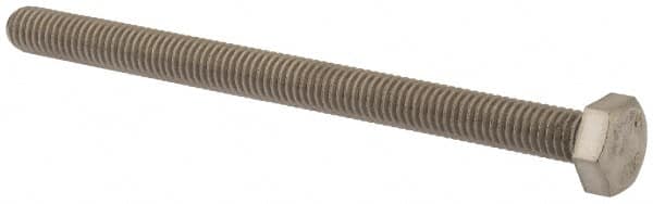 Value Collection - M6x1.00mm Metric Coarse, 80mm Length Under Head Hex Head Cap Screw - Top Tool & Supply