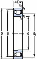 SKF - Radial Ball Bearings; Type: Deep Groove ; Style: Double Seal ; Bore Diameter (mm): 25.00 ; Outside Diameter (mm): 52.00 ; Width (mm): 15.00 ; Flange Type: Without Flange - Exact Industrial Supply