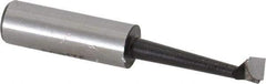 Borite - 5/16" Min Bore Diam, 1-1/2" Max Bore Depth, 1/2 Shank Diam, Boring Bar - Right Hand Cut, Carbide-Tipped, Black Oxide Finish - Exact Industrial Supply