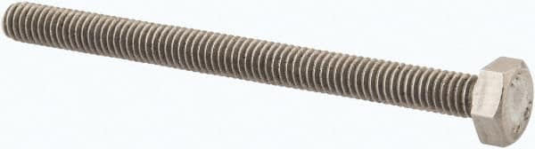 Value Collection - M4x0.70mm Metric Coarse, 50mm Length Under Head Hex Head Cap Screw - Top Tool & Supply