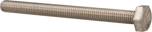 Value Collection - M10x1.50mm Metric Coarse, 110mm Length Under Head Hex Head Cap Screw - Top Tool & Supply