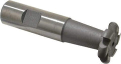 Value Collection - 1/8" Radius, 1/4" Circle Diam, 1-1/4" Cutter Diam, Shank Connection, Convex Radius Cutter - 3/4" Shank Diam, 3-1/2" OAL, High Speed Steel, Uncoated, 6 Teeth, Weldon Flat - Top Tool & Supply