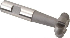 Value Collection - 1/4" Radius, 1/2" Circle Diam, 1-1/2" Cutter Diam, Shank Connection, Convex Radius Cutter - 3/4" Shank Diam, 4" OAL, High Speed Steel, Uncoated, 6 Teeth, Weldon Flat - Top Tool & Supply