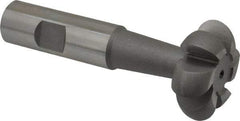 Value Collection - 5/16" Radius, 5/8" Circle Diam, 1-5/8" Cutter Diam, Shank Connection, Convex Radius Cutter - 3/4" Shank Diam, 4" OAL, High Speed Steel, Uncoated, 6 Teeth, Weldon Flat - Top Tool & Supply