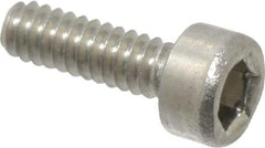 Value Collection - M1.6x0.35 Metric Coarse Hex Socket Drive, Socket Cap Screw - Grade 18-8 & Austenitic A2 Stainless Steel, Uncoated, Fully Threaded, 5mm Length Under Head - Top Tool & Supply