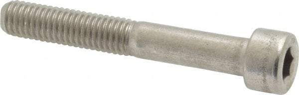 Value Collection - M12x1.75 Metric Coarse Hex Socket Drive, Socket Cap Screw - Grade 18-8 & Austenitic A2 Stainless Steel, Uncoated, Partially Threaded, 75mm Length Under Head - Top Tool & Supply