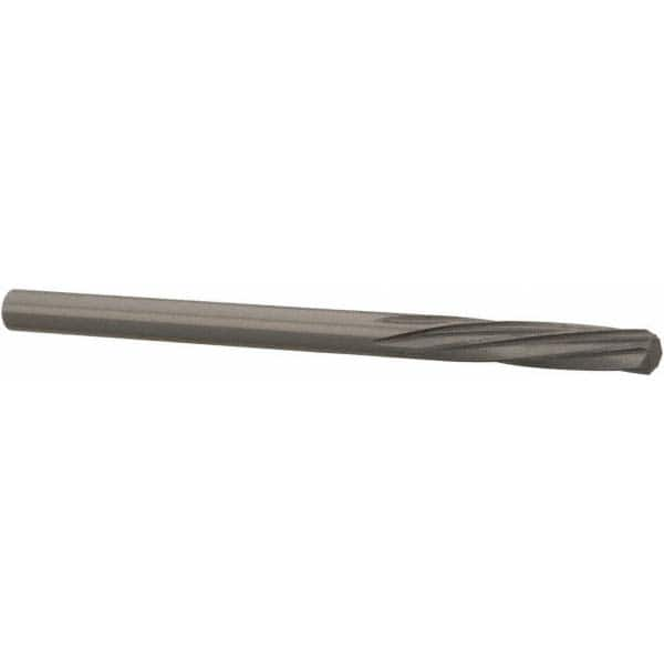 Magafor - 3.4392mm Solid Carbide 6 Flute Chucking Reamer - Top Tool & Supply