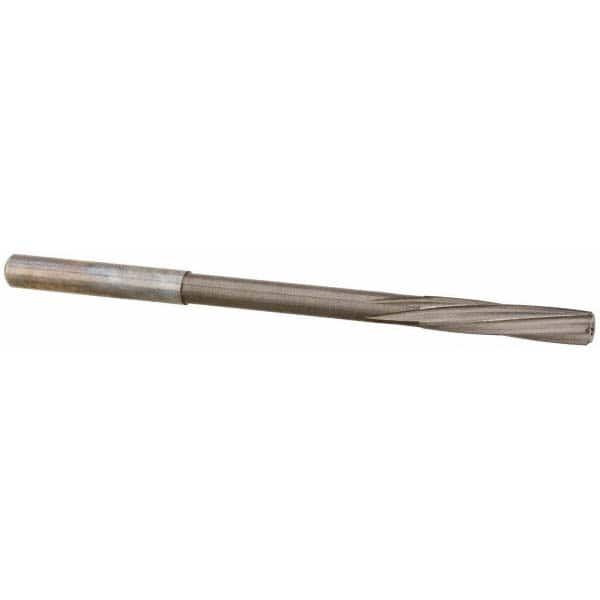 Magafor - 4.77mm Solid Carbide 6 Flute Chucking Reamer - Top Tool & Supply