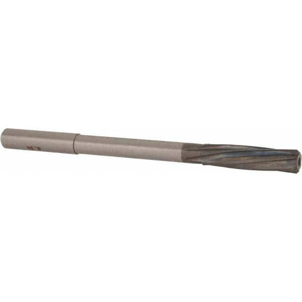 Magafor - 8.3388mm Solid Carbide 6 Flute Chucking Reamer - Top Tool & Supply