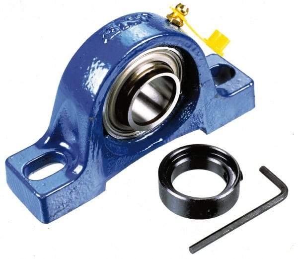 SKF - 1/2" ID, Ball Bearing Pillow Block - 1/2 Inch Shaft, - Top Tool & Supply