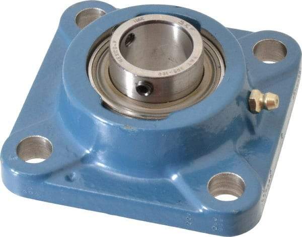 SKF - 1" ID, 4-Bolt Flange - 2-3/4" Btw Mnt Hole Ctrs - Top Tool & Supply