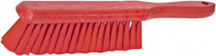 PRO-SOURCE - PBT Duster - 1-3/4" Bristle Length, 8" Long x 2" Wide Head, Foam Handle, Red - Top Tool & Supply