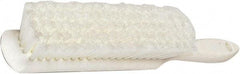 PRO-SOURCE - PBT Duster - 1-3/4" Bristle Length, 8" Long x 2" Wide Head, Foam Handle, White - Top Tool & Supply