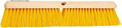 PRO-SOURCE - 24" General Purpose Polypropylene Push Broom - 3" Bristle Length, Plastic Block, Threaded Handle Connection, Handle Sold Separately - Top Tool & Supply