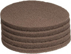 PRO-SOURCE - Polishing Pad - 15" Machine, Tan Pad, Polyester - Top Tool & Supply