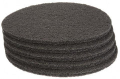 PRO-SOURCE - Stripping Pad - 19" Machine, Black Pad, Polyester - Top Tool & Supply