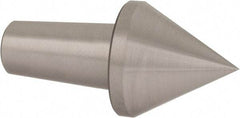 Riten - 5MT Taper, 1-1/2" Point Diam, Hardened Tool Steel Lathe Standard Point - 1-11/16" OAL - Top Tool & Supply