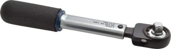 Sturtevant Richmont - 3/8" Drive Preset Clicker - 30 In/Lb to 17 N/m Torque, 7-7/8" OAL - Top Tool & Supply