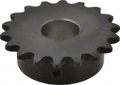 Browning - 18 Teeth, 3/8" Chain Pitch, Chain Size 35, Finished Bore Sprocket - 3/4" Bore Diam, 2.16" Pitch Diam, 2.35" Outside Diam - Top Tool & Supply