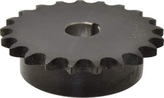 Browning - 21 Teeth, 1/2" Chain Pitch, Chain Size 40, Finished Bore Sprocket - 3/4" Bore Diam, 3.355" Pitch Diam, 3.62" Outside Diam - Top Tool & Supply