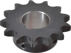 Browning - 13 Teeth, 5/8" Chain Pitch, Chain Size 50, Finished Bore Sprocket - 1-1/8" Bore Diam, 2.612" Pitch Diam, 2.91" Outside Diam - Top Tool & Supply