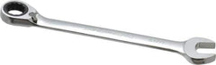 Paramount - 11/16" 12 Point Offset Combination Wrench - 15° Offset Angle, 6-1/2" OAL, Chrome Vanadium Steel, Polished Finish - Top Tool & Supply