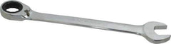 Paramount - 1" 12 Point Offset Combination Wrench - 15° Offset Angle, 12-1/2" OAL, Chrome Vanadium Steel, Polished Finish - Top Tool & Supply